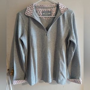 Orvis quarter zip sweater